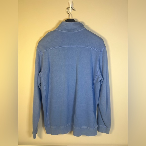Tommy Bahama Tobago Bay Half-zip Sweatshirt In Blue Yonder Men’s Size Large - Picture 4 of 8